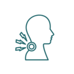 Icon representing advanced cervical spine surgery for neck conditions