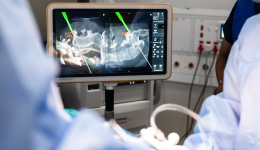 Real-time surgical imaging supporting artificial intelligence assisted planning for advanced spine surgery